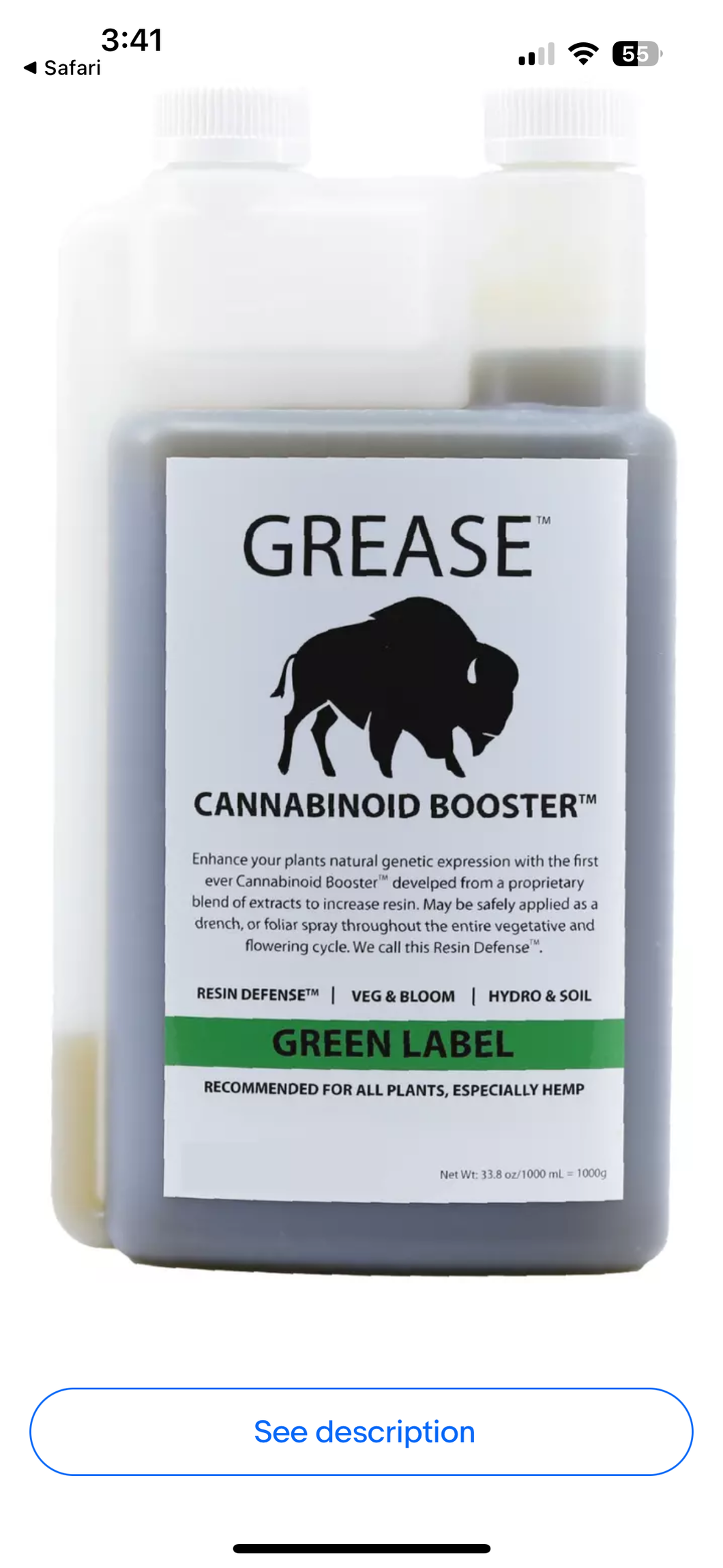 GREASE ™ Green Label (TRI-BOOSTER) 500ml