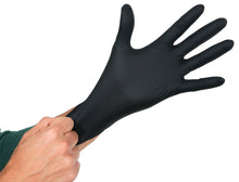 Load image into Gallery viewer, Grower&#39;s Edge Black Powder Free Nitrile Gloves 6 mil - Medium (100/Box)
