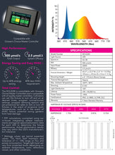 Load image into Gallery viewer, Grower&#39;s Choice ROI-E200 Horticulture LED Grow Light System
