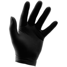 Load image into Gallery viewer, Grower&#39;s Edge Black Powder Free Nitrile Gloves 6 mil - Medium (100/Box)
